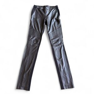 BCBGmaxazria faux leather leggings style pants